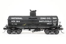 Load image into Gallery viewer, HO Brass Sunset Models PRR - Pennsylvania Railroad Class TM8 Single Dome Tank Car C/P National Zinc w/ Modified Details