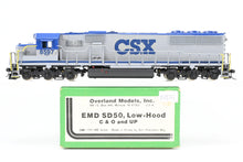 Load image into Gallery viewer, HO Brass OMI - Overland Models, Inc. CSX Transportation EMD SD50 Low Hood Ex. C&O – Chesapeake & Ohio Custom Painted