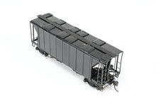 Load image into Gallery viewer, HO Brass Sunset Models or ACF Models Various Roads AC&F 70-Ton Covered Hopper FP Black Unlettered