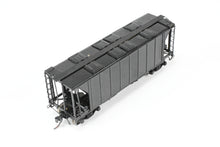 Load image into Gallery viewer, HO Brass Sunset Models or ACF Models Various Roads AC&F 70-Ton Covered Hopper FP Black Unlettered