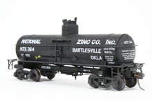 Load image into Gallery viewer, HO Brass Sunset Models PRR - Pennsylvania Railroad Class TM8 Single Dome Tank Car C/P National Zinc w/ Modified Details