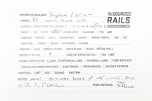 Load image into Gallery viewer, HO Brass Suydam PE - Pacific Electric Interurban Wood Tower Car Custom Painted No. 00157 REBOXX