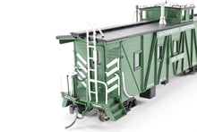 Load image into Gallery viewer, HO NEW Brass NBL - North Bank Line SN - Sacramento Northern Caboose #1632 Square End FP Green