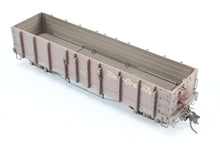 Load image into Gallery viewer, HOn3 Blackstone Models D&RGW - Denver & Rio Grande Western High Side Gondola Flying Grande Herald No. 1258, Weathered