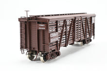 Load image into Gallery viewer, HO Brass CIL - Challenger Imports CB&Q - Burlington Route Class SM-16 36' Stock Car FP No. 59408