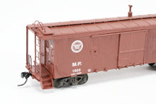 Load image into Gallery viewer, HO Wood Joe G. Collias Scratch Built MP - Missouri Pacific Bay Window Wood Caboose CP in REBOXX