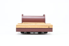 Load image into Gallery viewer, O On3 Brass The Car Works Various Roads Goose Neck Low Boy Logging Trailer FP Brown