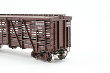 Load image into Gallery viewer, HO Brass CIL - Challenger Imports CB&Q - Burlington Route Class SM-16 36' Stock Car FP No. 59408