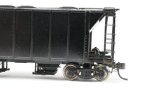 Load image into Gallery viewer, HO Brass Sunset Models or ACF Models Various Roads AC&F 70-Ton Covered Hopper FP Black Unlettered