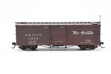 Load image into Gallery viewer, HOn3 Blackstone Models D&RGW - Denver & Rio Grande Western 30' Box Car Flying Grande Herald No. 3256