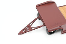 Load image into Gallery viewer, O On3 Brass The Car Works Various Roads Goose Neck Low Boy Logging Trailer FP Brown