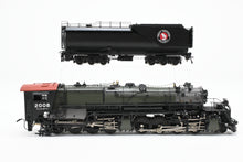Load image into Gallery viewer, HO Brass CON CIL - Challenger Imports GN - Great Northern Class N-3 2-8-8-0 w/Vestibule Cab FP Glacier Park Paint Scheme #2008