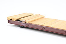 Load image into Gallery viewer, O On3 Brass The Car Works Various Roads Goose Neck Low Boy Logging Trailer FP Brown