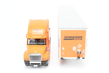 Load image into Gallery viewer, O CON 1:50th Scale Freightliner Century Class S/T w/ Wabash HD Dry Goods Van 53’ FP Trailer Schneider National
