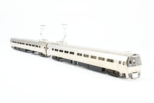 Load image into Gallery viewer, HO Brass Gem Models PC - Penn Central/Amtrak Budd "Metroliner" 2-Car Set (1 Powered/1 Dummy) Factory Plated, Unlettered
