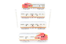 Load image into Gallery viewer, HO Brass Oriental Limited ATSF - Santa Fe EMD F7 Phase II 1500 HP A/B/B/A Set Factory Plated and Painted