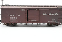 Load image into Gallery viewer, HOn3 Blackstone Models D&RGW - Denver & Rio Grande Western 30' Box Car Flying Grande Herald No. 3256