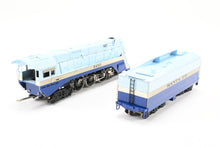 Load image into Gallery viewer, HO Brass PFM - Tenshodo ATSF - Santa Fe 4-6-4 No. 3460 "The Blue Goose" Hudson FP 1971 Run MINOR FOAM DAMAGE