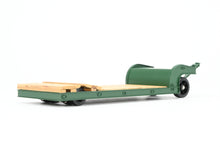 Load image into Gallery viewer, O On3 Brass The Car Works Various Roads Goose Neck Low Boy Logging Trailer FP Green