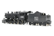 Load image into Gallery viewer, HO Brass NERS - New England Rail Service B&M - Boston & Maine Class K-7B 2-8-0 Consolidation CP No. 2360