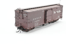 Load image into Gallery viewer, HOn3 Blackstone Models D&RGW - Denver & Rio Grande Western 30' Box Car Flying Grande Herald No. 3256