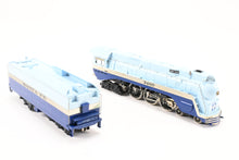 Load image into Gallery viewer, HO Brass PFM - Tenshodo ATSF - Santa Fe 4-6-4 No. 3460 "The Blue Goose" Hudson FP 1971 Run MINOR FOAM DAMAGE