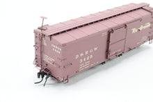 Load image into Gallery viewer, HOn3 Blackstone Models D&RGW - Denver & Rio Grande Western 30' Box Car Flying Grande Herald No. 3425