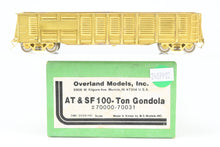 Load image into Gallery viewer, HO Brass OMI - Overland Models, Inc. ATSF - Santa Fe 100 Ton Gondola #70000-70031