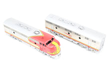 Load image into Gallery viewer, HO Brass Oriental Limited ATSF - Santa Fe EMD F7 Phase II 1500 HP A/B/B/A Set Factory Plated and Painted