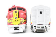 Load image into Gallery viewer, HO Brass Oriental Limited ATSF - Santa Fe EMD F7 Phase II 1500 HP A/B/B/A Set Factory Plated and Painted