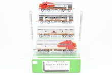 Load image into Gallery viewer, HO Brass CON OMI - Overland Models Inc. ATSF - Santa Fe EMD F7 A-B-B-A Set Set 1 #42L, 42A, 42B, 42C 1950's Era FP