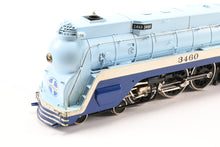 Load image into Gallery viewer, HO Brass PFM - Tenshodo ATSF - Santa Fe 4-6-4 No. 3460 "The Blue Goose" Hudson FP 1971 Run MINOR FOAM DAMAGE