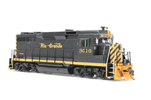 Load image into Gallery viewer, HO Brass CON OMI - Overland Models, Inc. D&RGW - Denver And Rio Grande Western EMD GP30 FP Black/Orange #3010 w/ SoundTraxx DCC & Sound