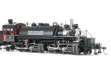 Load image into Gallery viewer, HO Brass DVP - Division Point Rayonier Incorporated #110 2-6-6-2T Baldwin Logging Mallet With Aux Tender