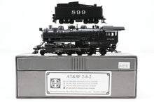 Load image into Gallery viewer, HO Brass DVP - Division Point AT&SF 2-8-2 FP #899 with 8500 Gallon Coal Tender