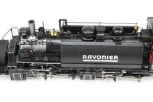 Load image into Gallery viewer, HO Brass DVP - Division Point Rayonier Incorporated #110 2-6-6-2T Baldwin Logging Mallet With Aux Tender