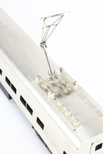 Load image into Gallery viewer, HO Brass Gem Models PC - Penn Central/Amtrak Budd "Metroliner" 2-Car Set (1 Powered/1 Dummy) Factory Plated, Unlettered