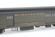 Load image into Gallery viewer, HO NEW Brass TCY - The Coach Yard CB&Q - Burlington Route HW Baggage Express BA-16 No. 1560 Factory Painted