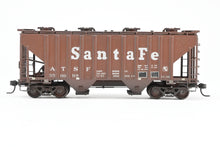 Load image into Gallery viewer, HO Brass OMI - Overland Models, Inc. ATSF - Santa Fe P/S 2-Bay Covered Hopper CP #350099