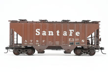 Load image into Gallery viewer, HO Brass OMI - Overland Models, Inc. ATSF - Santa Fe P/S 2-Bay Covered Hopper CP #350099