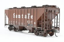 Load image into Gallery viewer, HO Brass OMI - Overland Models, Inc. ATSF - Santa Fe P/S 2-Bay Covered Hopper CP #350099