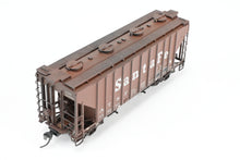 Load image into Gallery viewer, HO Brass OMI - Overland Models, Inc. ATSF - Santa Fe P/S 2-Bay Covered Hopper CP #350099