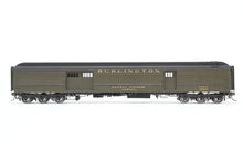 Load image into Gallery viewer, HO NEW Brass TCY - The Coach Yard CB&Q - Burlington Route HW Baggage Express BA-16 No. 1563 Factory Painted