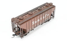 Load image into Gallery viewer, HO Brass OMI - Overland Models, Inc. ATSF - Santa Fe P/S 2-Bay Covered Hopper CP #350099
