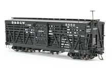 Load image into Gallery viewer, HOn3 Blackstone Models D&RGW - Denver & Rio Grande Western 30' Stock Car No. 5552