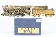 Load image into Gallery viewer, HO Brass Custom Joe G. Collias Scratch Built MP - Missouri Pacific 0-8-0 No. 9772 1 of 1!