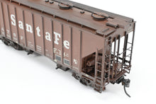 Load image into Gallery viewer, HO Brass OMI - Overland Models, Inc. ATSF - Santa Fe P/S 2-Bay Covered Hopper CP #350099