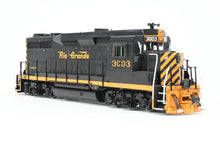 Load image into Gallery viewer, HO Brass CON OMI - Overland Models, Inc. D&RGW - Denver And Rio Grande Western EMD GP30 FP Black/Orange #3003 w/DCC & Sound