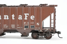 Load image into Gallery viewer, HO Brass OMI - Overland Models, Inc. ATSF - Santa Fe P/S 2-Bay Covered Hopper CP #350099