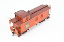 Load image into Gallery viewer, HO TrueLine Trains CV – Central Vermont Wood Offset Cupola Caboose Factory Finished No. 4001 w/ Light Weathering REBOXX